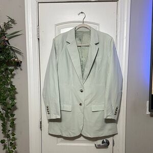 Mint Green Blazer